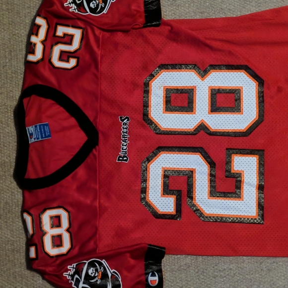 Vintage Tampa Bay buccaneers warrick dunn #28 champion jersey - Picture 7 of 7